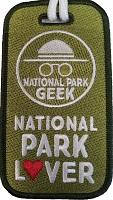 Department of Nature National Park Geek - Luggage Tag